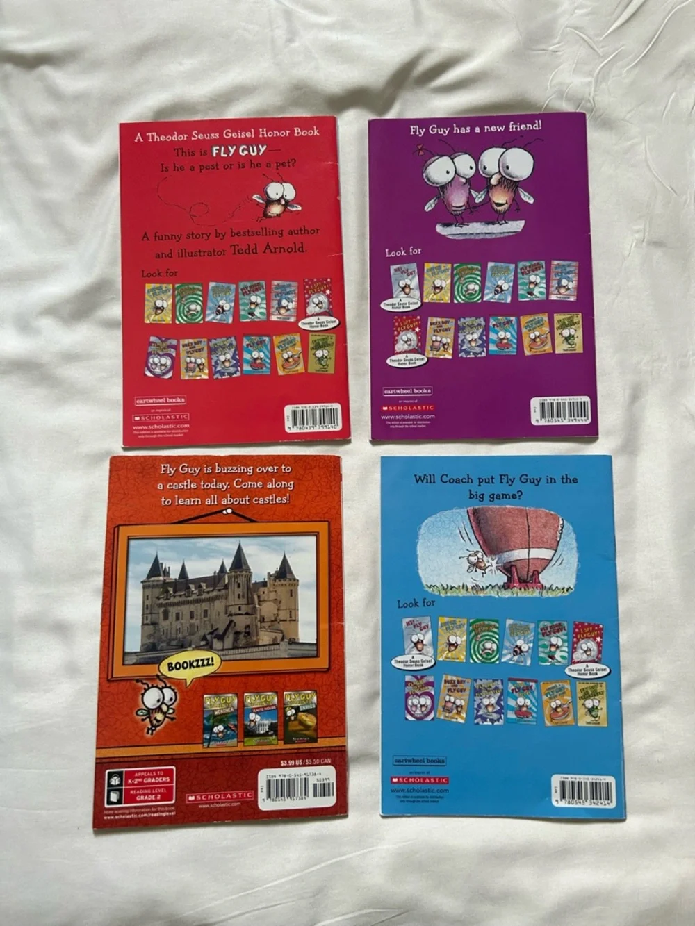 3/$10🎒 Fly Guy book lot Tedd Arnold